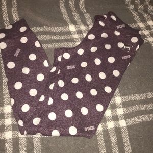 Pink sleepwear pants